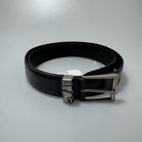 Gucci Other - Gucci Snake Buckle Belt Black Silver 495123 Men’s Size 36